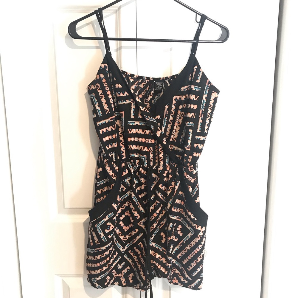 Multi color romper